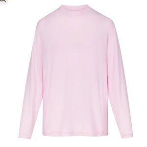 Skims Long-sleeve Boyfriend Tee